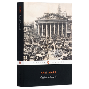 资本论英文原著 资本论2 马克思 karl marx capital volume2 英文原版 政治经济学批判【中商原版】