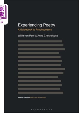 海外直订Experiencing Poetry: A Guidebook to Psychopoetics 体验诗歌:心理诗学指南