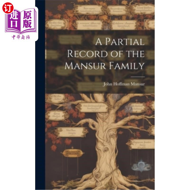 海外直订A Partial Record of the Mansur Family 曼苏尔家族的部分记录