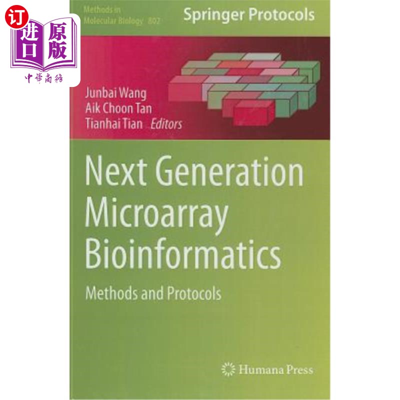 海外直订Next Generation Microarray Bioinformatics: Methods and Protocols 下一代微阵列生物信息学:方法和协议