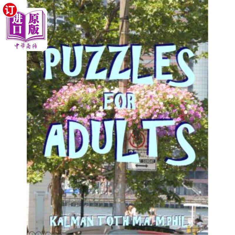 海外直订医药图书Puzzles for Adults: 111 Large Print Themed Word Search Puzzles 成人字谜:111个大型印刷主题字谜
