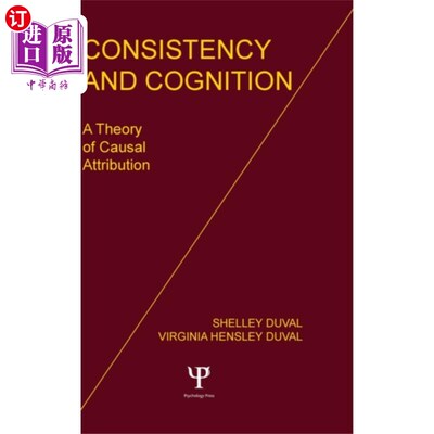 海外直订Consistency and Cognition 一致性与认知