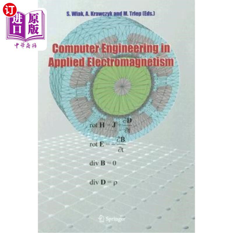 海外直订Computer Engineering in Applied Electromagnetism 应用电磁学计算机工程“，