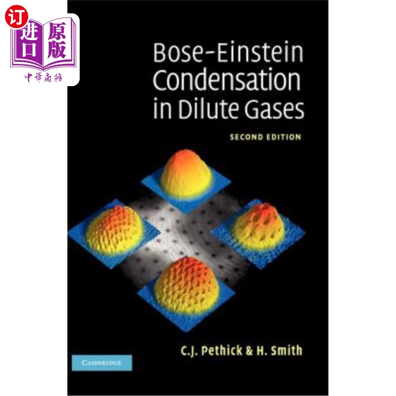 海外直订Bose-Einstein Condensation in Dilute Gases稀薄气体中的玻色-爱因斯坦凝聚-封面