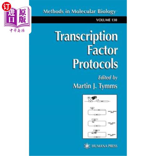 海外直订Transcription Factor Protocols 转录因子协议