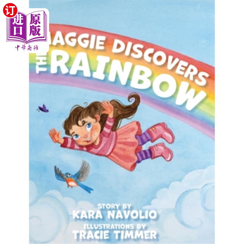 海外直订Maggie Discovers the Rainbow 麦琪发现彩虹