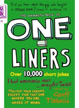 海外直订Mammoth Book of One-Liners 长篇大论的俏皮话