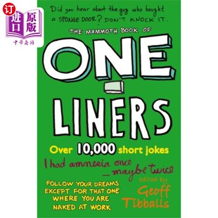 海外直订Mammoth Book of One-Liners 长篇大论的俏皮话