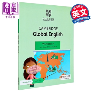 剑桥全球英语练习册4含电子账号（1年有效）Cambridge Global English Workbook 4 with Digital Access  1 Year【中商原版】