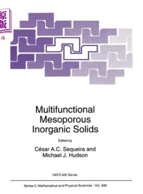 海外直订Multifunctional Mesoporous Inorganic Solids 多功能介孔无机固体
