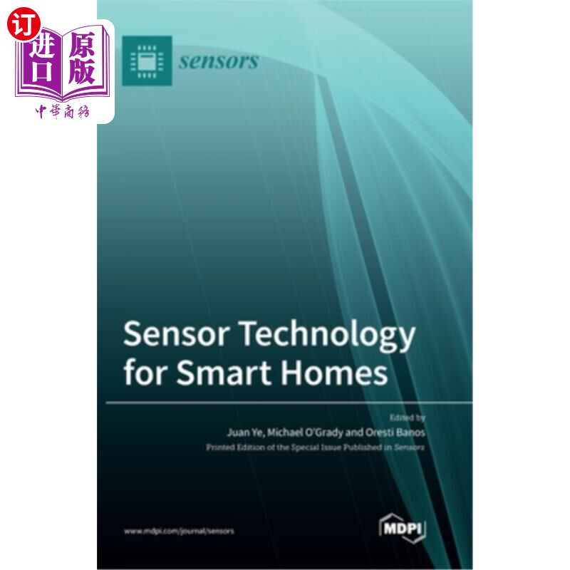 海外直订Sensor Technology for Smart Homes 智能家居的传感器技术