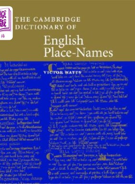 海外直订The Cambridge Dictionary of English Place-Names: Based on the Collections of the 《剑桥英语地名词典》:基于
