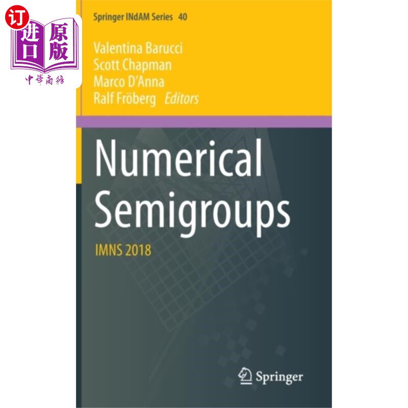 海外直订Numerical Semigroups 数值半群