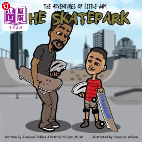 海外直订The Adventures of Little Jam: The Skatepark 小果酱的冒险：溜冰场