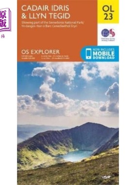 海外直订Cadair Idris & Llyn Tegid Cadair Idris & Llyn Tegid