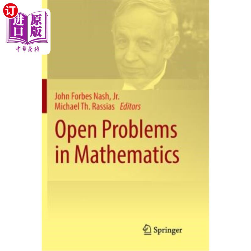 海外直订Open Problems in Mathematics 数学开放题