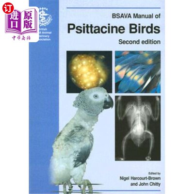 海外直订医药图书BSAVA Manual of Psittacine Birds BSAVA《鹦鹉科鸟类手册》