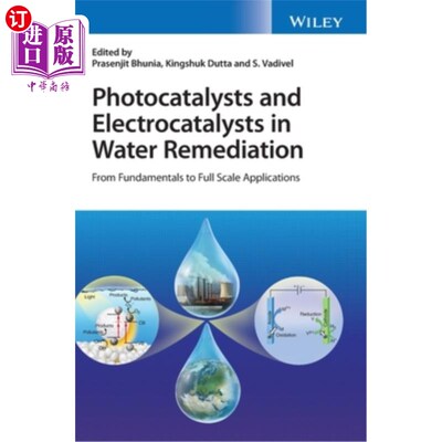 海外直订Photocatalysts and Electrocatalysts in Water Remediation: From Fundamentals to F 水修复中的光催化剂和电催化