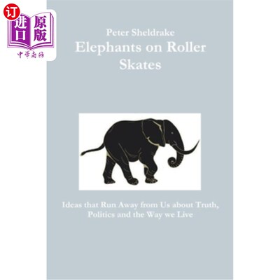 海外直订Elephants on Roller Skates 大象穿旱冰鞋