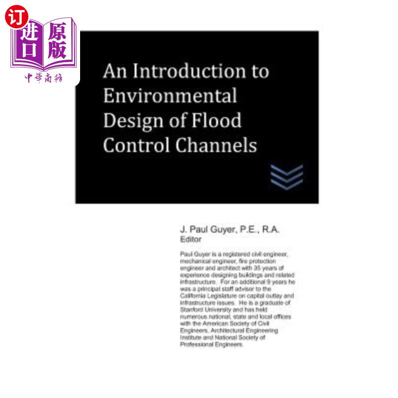 海外直订An Introduction to Environmental Design of Flood Control Channels 防洪河道环境设计简介