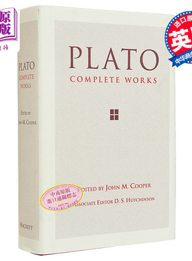 柏拉图全集 Plato Complete Works 英文原版 Plato【中商原版】