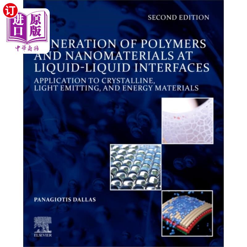 海外直订Generation of Polymers and Nanomaterials at Liqu... 在液-液界面生成聚合物和纳米材料