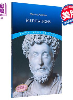 预售 【中商原版】沉思录 Dover Thrift Editions Meditations 英文原版 马可奥勒留 MarcusAurelius DoverPublications