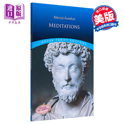 现货 【中商原版】沉思录 Dover Thrift Editions Meditations 英文原版 马可奥勒留 MarcusAurelius DoverPublications