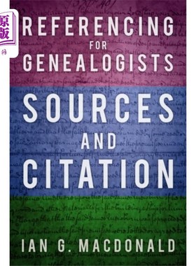 海外直订Referencing for Genealogists 引用的系谱学家