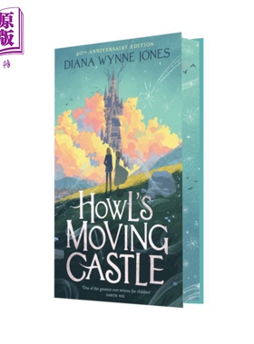 哈尔的移动城堡 40周年纪念版豪华版  Howl’s Moving Castle Deluxe Edition 英文原版 Diana Jones 宫崎骏动画原著【中商原