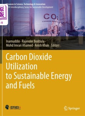 海外直订Carbon Dioxide Utilization to Sustainable Energy... 二氧化碳在可持续能源和燃料中的利用