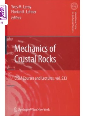 海外直订Mechanics of Crustal Rocks 地壳岩石力学