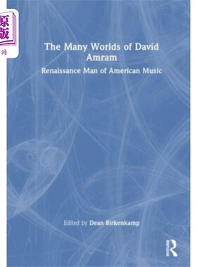 海外直订Many Worlds of David Amram 大卫·暗兰的许多世界