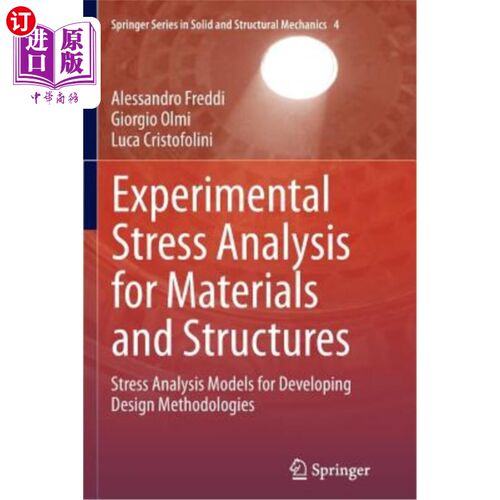 海外直订Experimental Stress Analysis for Materials and Structures: Stress Analysis Model 材料和结构的实验应力分析：