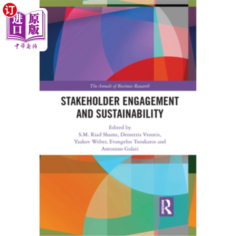 海外直订Stakeholder Engagement and Sustainability 利益攸关方参与与可持续发展 - 实物图