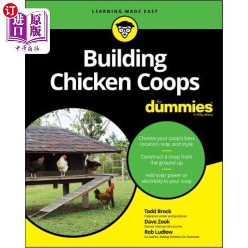 海外直订Building Chicken Coops for Dummies 傻瓜式建造鸡笼