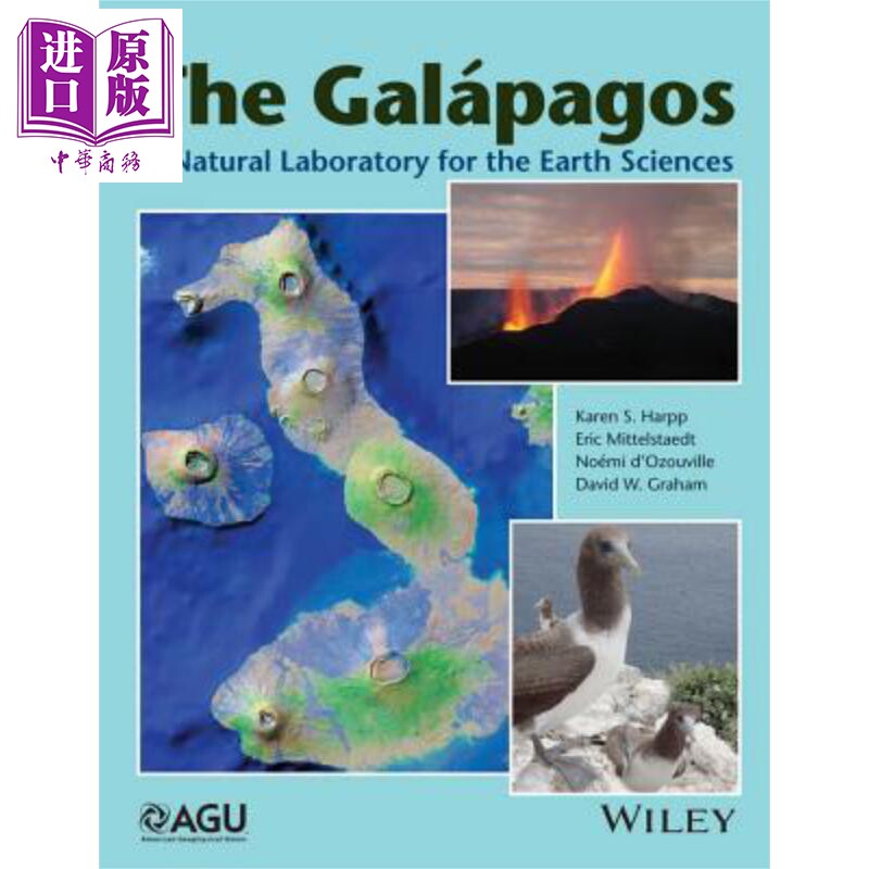 现货 加拉帕戈斯群岛 适合地球科学的国家实验室 The Galapagos 英文原版 Karen Harpp 中商原版