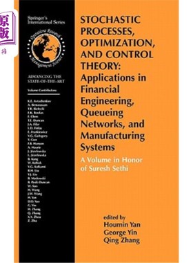 海外直订Stochastic Processes, Optimization, and Control Theory: Applications in Financia 随机过程、优化和控制理论：