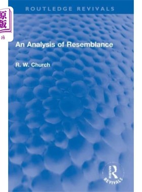 海外直订Analysis of Resemblance 相似性分析