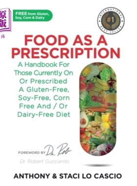 海外直订医药图书Food As A Prescription: A Handbook for Those Currently On or Prescribed a Gluten 作为处方的食物:一