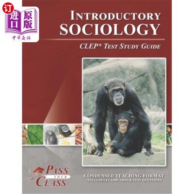海外直订Introductory Sociology CLEP Test Study Guide 入门社会学CLEP考试学习指南