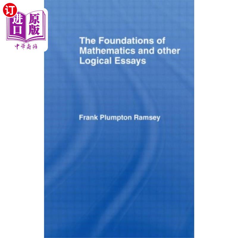 海外直订Foundations of Mathematics and other Logical Ess... 数学基础和其他逻辑论文
