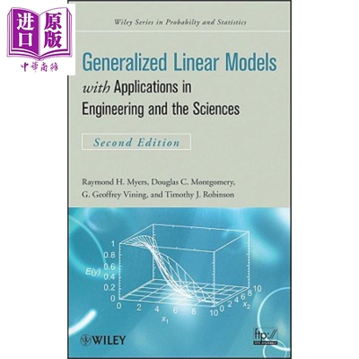 现货 广义线性模型 在工程与科学中的应用 第2版 Generalized Linear Models  英文原版 Raymond Myers【中商原版】wiley