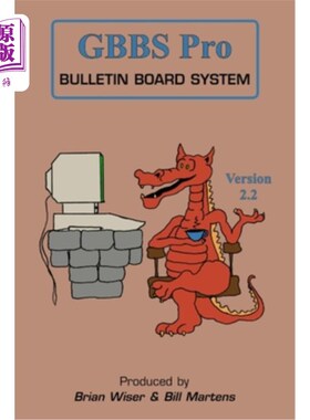 海外直订GBBS Pro Bulletin Board System GBBS专业公告栏系统