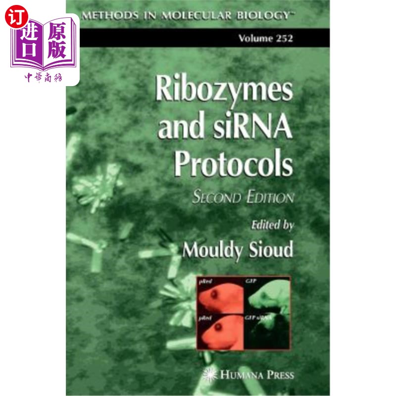 海外直订Ribozymes and Sirna Protocols 核酶和Sirna协议