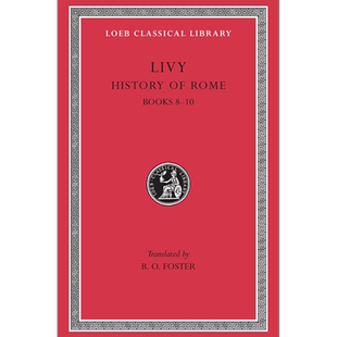 预售 蒂托 李维 罗马史 卷四 洛布古典丛书 原文拉英对照版 英文原版 History of Rome Volume IV Livy【中商原版】
