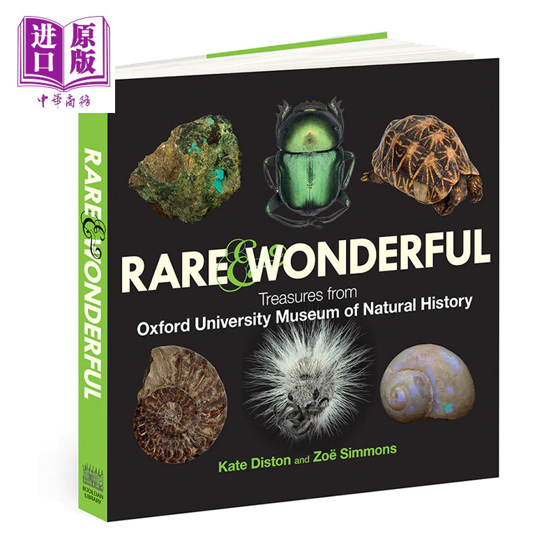 现货 牛津大学自然史博物馆的寻宝之旅 Rare Wonderful Treasures Oxford University Museum 英文原版 Kate Diston【中商原版】