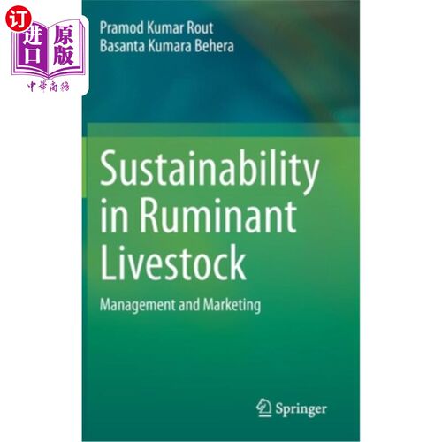 海外直订Sustainability in Ruminant Livestock: Management and Marketing