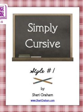 海外直订Simply Cursive 草书