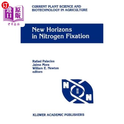 海外直订New Horizons in Nitrogen Fixation: Proceedings of the 9th International Congress 固氮的新视野:第九届国际固